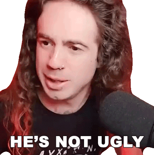Hes Not Ugly Bradley Hall Sticker - Hes Not Ugly Bradley Hall He Is Not Unattractive Stickers