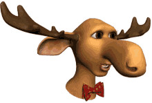 Moose Smile GIF - Moose Smile 3d GIFs