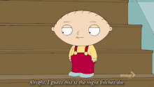 Family Guy Stewie Griffin GIF - Family Guy Stewie Griffin I Guess This Is The Night Bitches Die GIFs