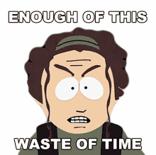 enough of this waste of time elder garth south park s3e9 jewbilee