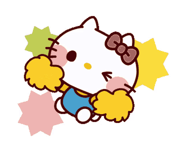 Sanrio Hello Kitty Sticker - Sanrio Hello Kitty - Discover & Share GIFs