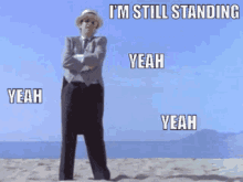 Elton John Im Still Standing GIF - Elton John Im Still Standing Survival GIFs