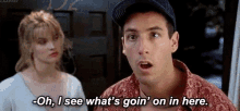 Billy Madison Adam Sandler GIF - Billy Madison Adam Sandler I See What Going On Here GIFs