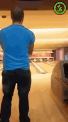bowling fail air ball i messed up oh no