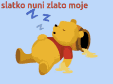 Slatko Nuni Zlato Moje Sweet Nun I My Gold GIF - Slatko Nuni Zlato Moje Sweet Nun I My Gold Winnie The Pooh GIFs