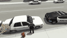 Police Ticket In A Game GIF