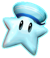Muskular Star Spirits Sticker - Muskular Star Spirits Mario Party Stickers