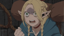 Dungeon Meshi Marcille GIF - Dungeon Meshi Marcille Refuses GIFs