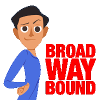 Broad Way Bound Carlos Rodriguez Sticker - Broad Way Bound Carlos Rodriguez High School Musical The Musical The Series Stickers