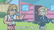 No Theres No Time The Squad GIF - No Theres No Time The Squad We Do Not Have Much Time GIFs