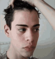 Vitor Cosgrove Fixed Hair GIF - Vitor Cosgrove Fixed Hair Selfie GIFs