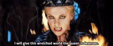 Queen Ravenna Snow White And The Huntsman GIF - Queen Ravenna Snow White And The Huntsman GIFs