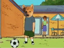 Doge Soccer GIF - Doge Soccer Ouch GIFs
