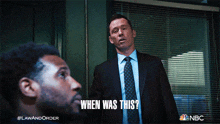 When Was This Detective Frank Cosgrove GIF - When Was This Detective Frank Cosgrove Law & Order GIFs