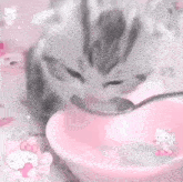 Silly Cat Coquette GIF - Silly Cat Coquette Hello Kitty GIFs