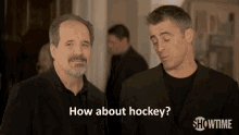 matt leblanc hockey pucks episodes series tamsin greig