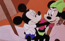 Kissing M Ickey Mouse GIF - Kissing M Ickey Mouse Minnie Mouse GIFs