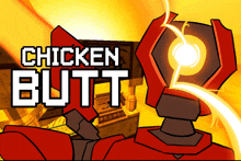a video game called chicken butt with a robot
