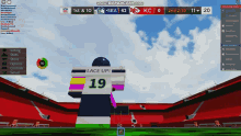 foot ball fusion touch down roblox goal