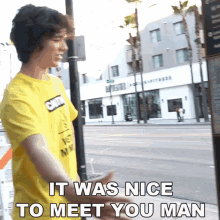 It Was Nice To Meet You Man Lofe GIF - It Was Nice To Meet You Man Lofe Pleased To Meet You GIFs