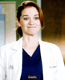 Greys Anatomy April Kepner GIF - Greys Anatomy April Kepner Goals GIFs
