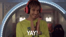 Excited Pewdiepie GIF - Excited Pewdiepie Yay GIFs