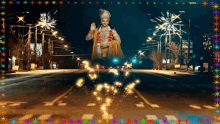 Jai Sh Krishna Fireworks GIF - Jai Sh Krishna Fireworks City GIFs