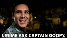 Let Me Ask Captain Goopy Let Me Ask The Captain GIF - Let Me Ask Captain Goopy Let Me Ask The Captain Captain GIFs