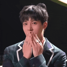 Park Junmin Junmin Xikers GIF - Park Junmin Junmin Xikers Flying Kiss GIFs