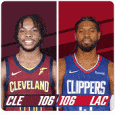 Cleveland Cavaliers (106) Vs. Los Angeles Clippers (106) Fourth-period-overtime Break GIF