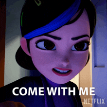 Come With Me Claire Nuñez GIF - Come With Me Claire Nuñez Trollhunters Tales Of Arcadia GIFs