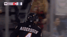 Calgary Flames Rasmus Andersson GIF - Calgary Flames Rasmus Andersson Flames GIFs