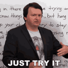 Just Try It Alex GIF - Just Try It Alex Engvid GIFs
