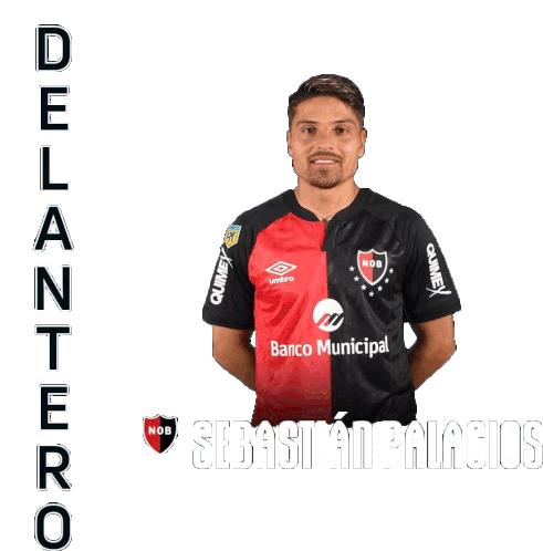 Delantero Sebastián Palacios Sticker - Delantero Sebastián Palacios Liga Profesional De Fútbol De La Afa Stickers