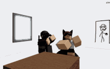 Catgirl Roblox GIF - Catgirl Roblox Are You Winning Son GIFs