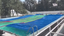 Strong Wave This Is Happening GIF - Strong Wave This Is Happening Wavy Pool GIFs