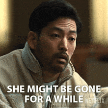 She Might Be Gone For A While George Nakai GIF - She Might Be Gone For A While George Nakai George Nkai GIFs
