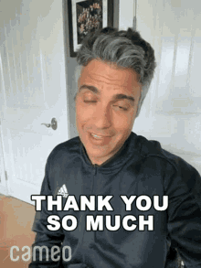 Thank You So Much Jaime Camil GIF - Thank You So Much Jaime Camil Cameo GIFs