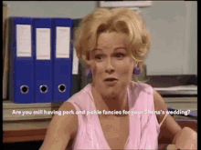 Victoria Wood As Seen On Tv Family Planning GIF - Victoria Wood As Seen On Tv Family Planning Julie Walters GIFs