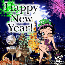 Happy New Year Fireworks GIF - Happy New Year Fireworks Celebrate GIFs