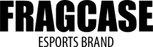 fraggcase esports brand animated text
