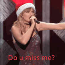 Merry Christmas Happy New Year GIF - Merry Christmas Happy New Year Taylor Swift GIFs