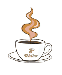 hot coffee tchibo caffeine smokey