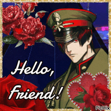 Chunithm Hello Friend GIF - Chunithm Hello Friend Tsukumo Sojiro GIFs