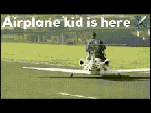 Airplane Kid Gloryj3t GIF