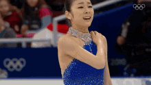 waving yuna kim international olympic committee2021 hi hello