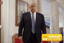 president donald trump emoji mad