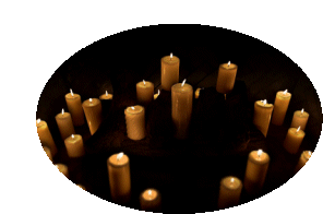 Candles Light Sticker - Candles Light Dark Stickers