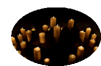 Candles Light Sticker - Candles Light Dark Stickers