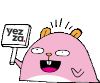 Yezza Apps Yezza Stickers Sticker - Yezza Apps Yezza Stickers Yezza Hooray Stickers